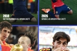 再次加时制胜，FIFA官推晒海报：16年后，西班牙让历史重演